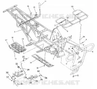 FRAME ASSEMBLY W/RACKS SWEDISH 6X6 (4923752375003A)
