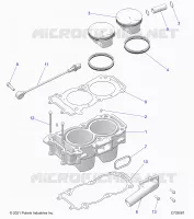 ZYLINDER AND PISTON