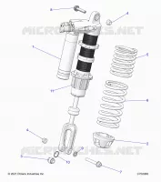 SUSPENSION, FRONT SHOCK MOUNTING, STANDARD/PREMIUM