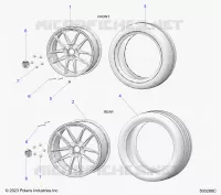 RADS, FRONT AND REAR