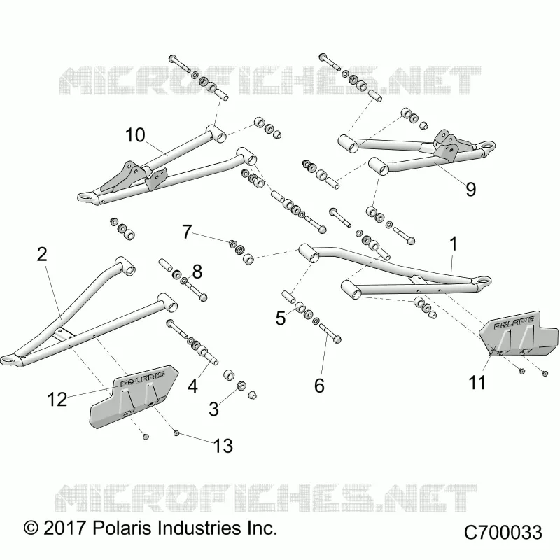FRONT SUSPENSION CONTROL ARMS- R22TAA99A1/A7 (C700033)