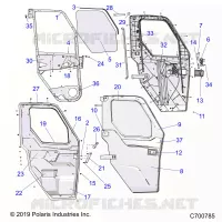BODY, FULL POWER DOOR/WNDW