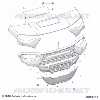HAUBE AND FRONT FASCIA