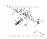 HINTER Drehmomentarm WIDETRAK LX 0952064 and  EUROPEAN WIDETRAK LX E952 (4928942894B014)