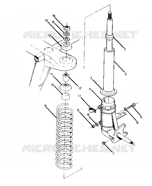 Verstrebung TRAIL BOSS (4919771977008A)