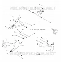 FRONT SUSPENSION CONTROL ARMS