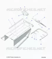 STOSSSTANGE, REAR, SNOWFLAP AND TAILLIGHT COVER