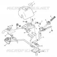 HANDLEBAR XPLORER 300 W97CC28C (4939813981B011)