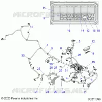 ELEKTRIC, MAIN WIRE HARNESS