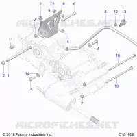 ANTRIEB, MAIN GEARCASE MOUNTING