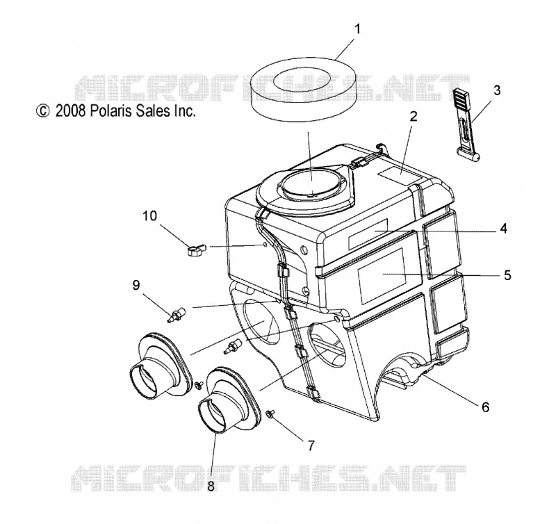 MOTOR, LUFTEINLASS SYSTEM