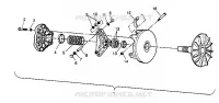 Antriebskupplung ASSEMBLY 2X4 300 W957530 (4930053005B011)