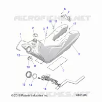 KRAFTSTOFFSYSTEM, FUEL TANK ASM.