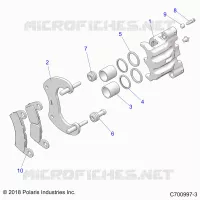 BRAKES, HINTERSATTELS