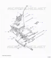 ANTRIEB, MAIN GEARCASE MOUNTING