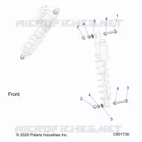 SUSPENSION, IFS SCHOCKS MNTG.