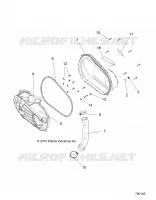 DRIVE TRAIN, CLUTCH COVER AND DUCTING