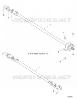 ANTRIEB, FRONT AND REAR PROP SHAFT