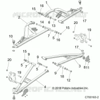 FRONT SUSPENSION CONTROL ARMS