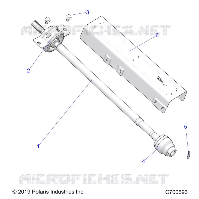 DRIVE TRAIN, FRONT KARDANWELLE