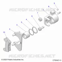 BRAKES, HINTERSATTELS