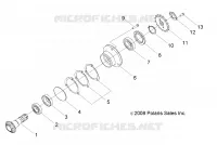 ANTRIEB, GEAR SHAFT OUTPUT