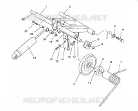 HINTER Drehmomentarm XLT/0930767    XLT SKS/0930567 (4923012301025A)