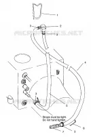 WASSER SIPHON SLT 700 B964166 and  Intl. SLT 700 I964166 (4933923392B008)