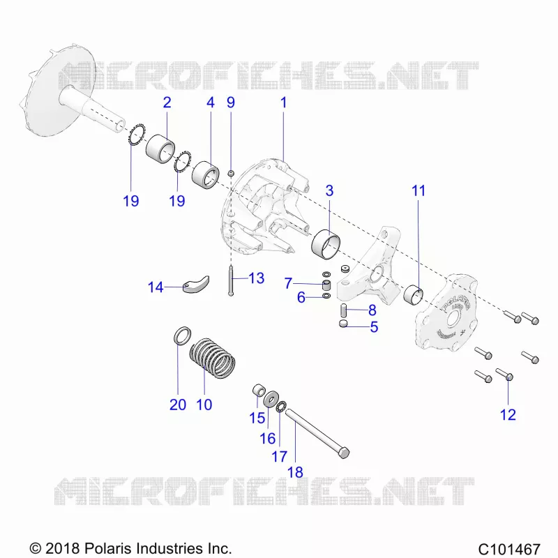 ANTRIEB, PRIMARY CLUTCH