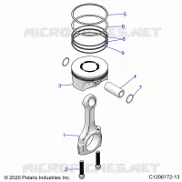 ENGINE, KOLBENSTANGE