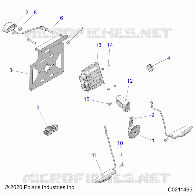 ELEKTRIC, SWITCHES, HORN AND ECM