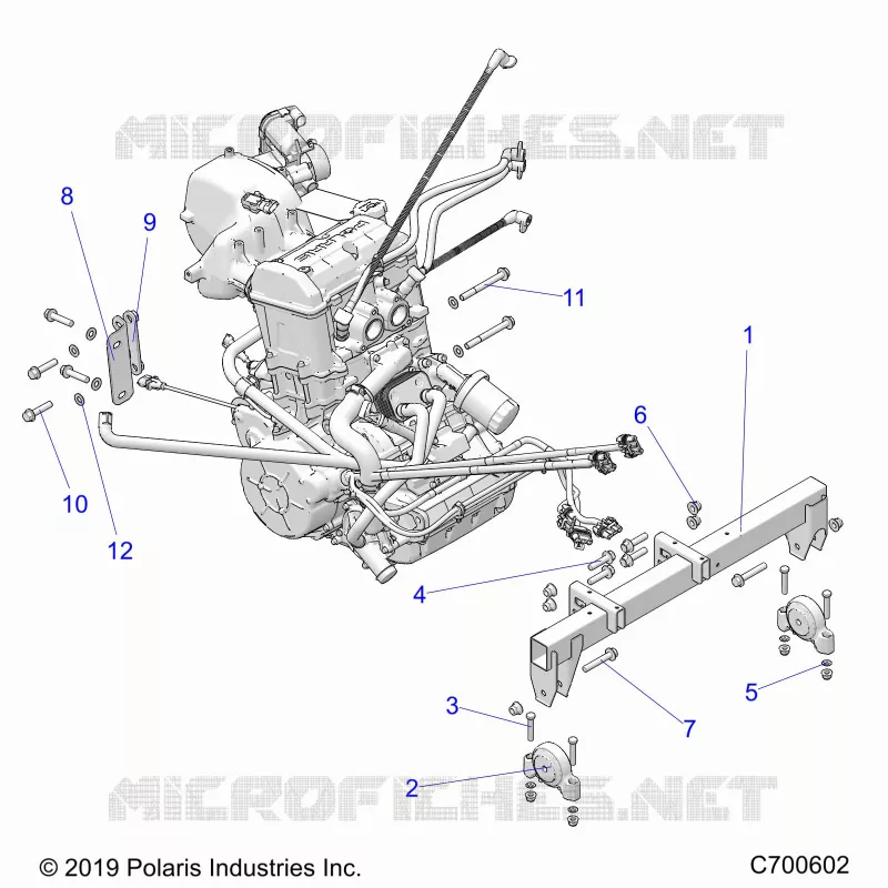 MOTOR, MOUNTING