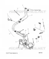 KRAFTSTOFFSYSTEM, RAIL, LINES AND THROTTLE BODY