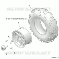 WHEELS, FRONT