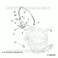 DRIVE TRAIN, MAIN GEARCASE MOUNTING