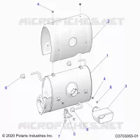 ENGINE, ABGASSYSTEM, SILENCER AND RELATED