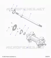 DRIVE TRAIN, JACKSHAFT AND ANTRIEBSWELLE