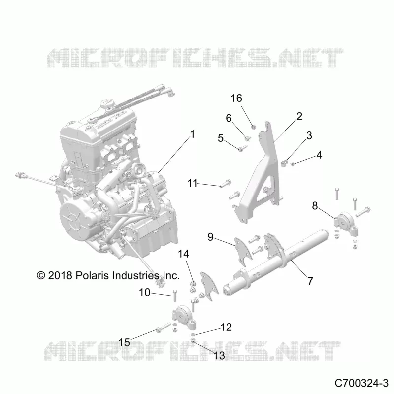 MOTOR, MOUNTING