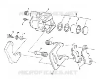 FRONT BREMSE Sportsman 4X4 / W938039 (4926382638016A)