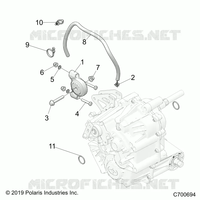 ANTRIEB, MAIN GEARCASE MOUNTING