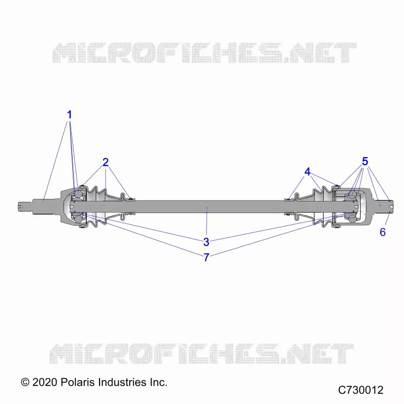 ANTRIEB, FRONT HALF SHAFT