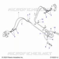 BRAKE LINES, REAR
