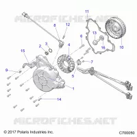 ENGINE, STATOR AND FLYRAD