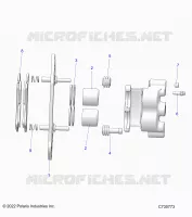 BRAKES, HINTERSATTELS