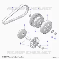 ANTRIEB, PRIMARY CLUTCH