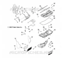 FRONT STORAGE AND BUMPER VORNE