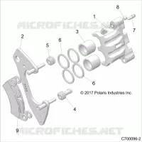 VORDERBREMSE CALIPER