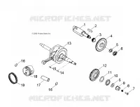 MOTOR, KURBELWELLE AND KOLBEN