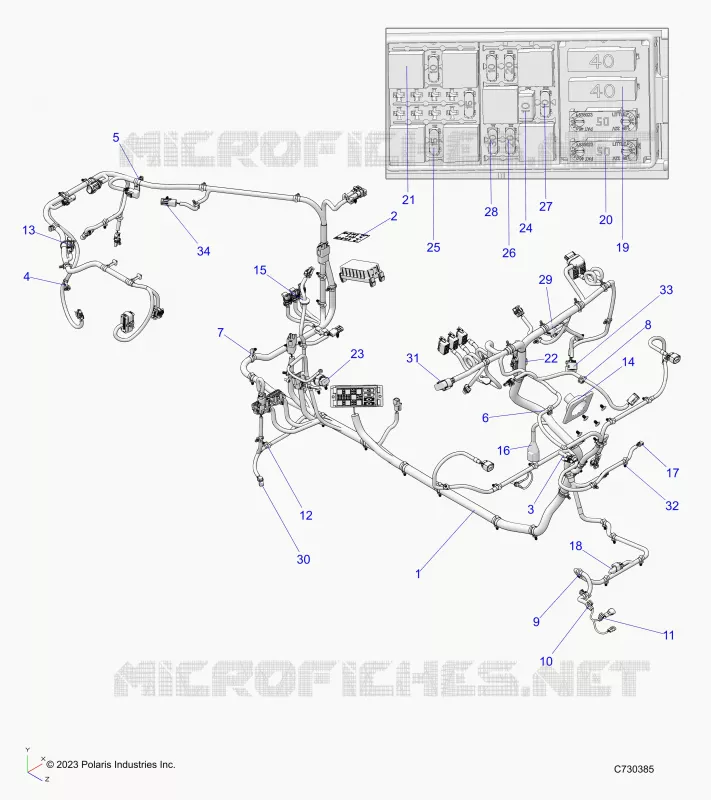 ELEKTRIC, WIRE HARNESS