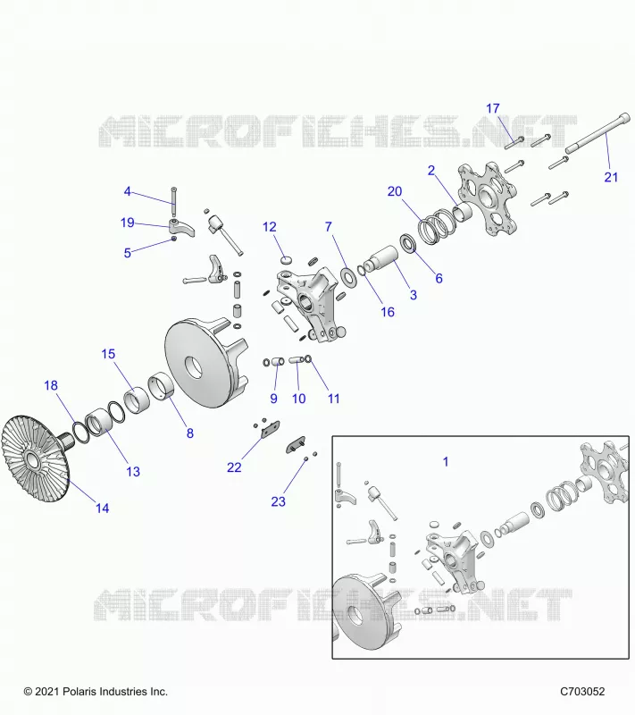 ANTRIEB, PRIMARY CLUTCH